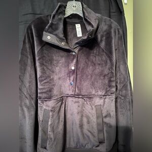 Yogalicious Black Fleece Jacket